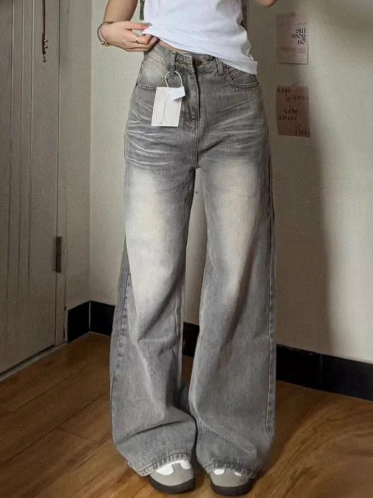 Jeans larghi lavati Houzhou