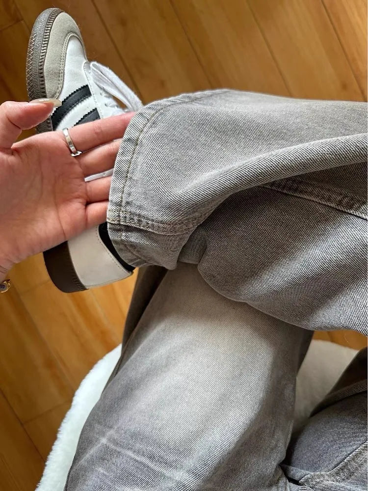 Jeans larghi lavati Houzhou