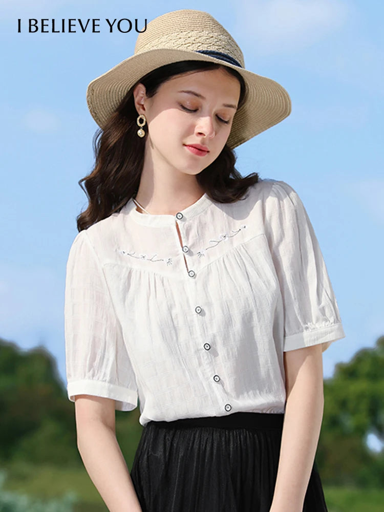 IK GELOOF JE Camicia a maniche corte Donna Camicie