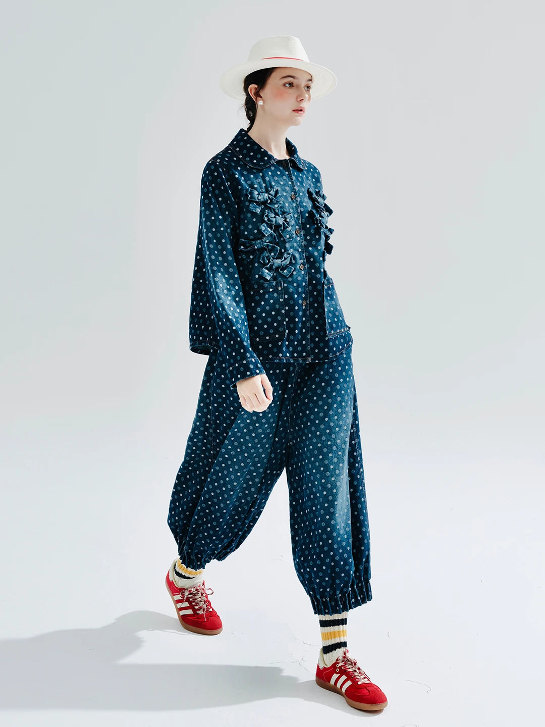 Denim Broek di Vleret Moda