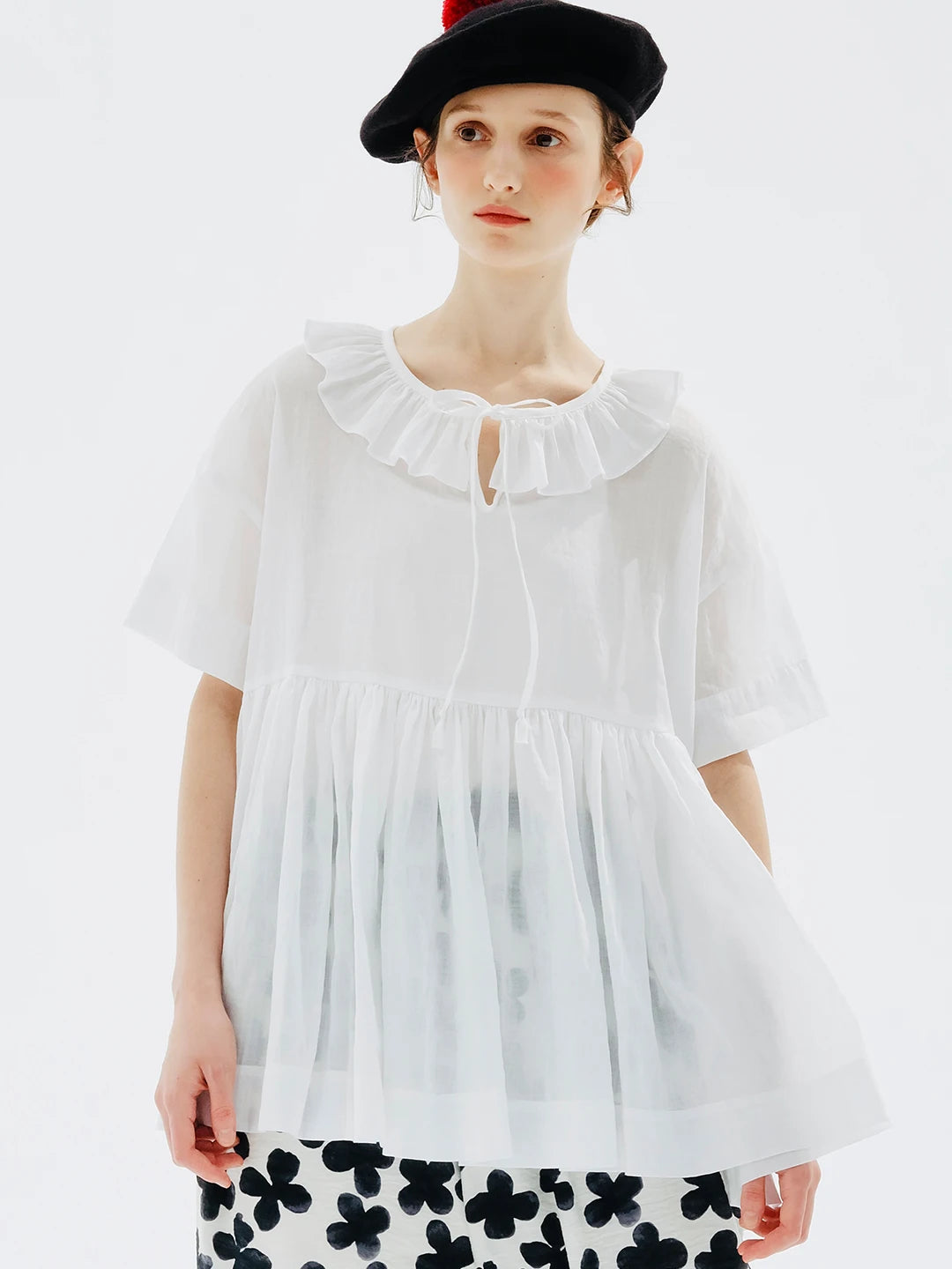 Glimmende Zon Elegante Zomerblouse