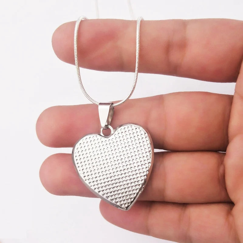 Heavenly Infinity Heart Angel Wings Necklace for Dad's Girl