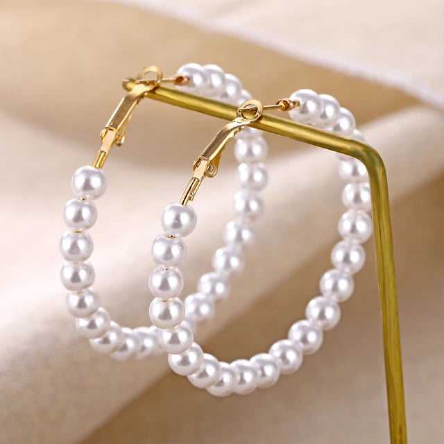 Stylish Iparam Large Circle Hoop Earrings