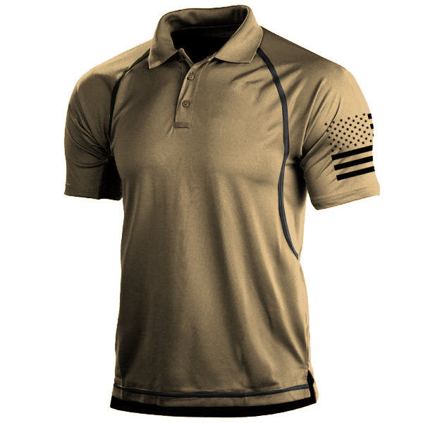 Jasper | Atmungsaktives Poloshirt maßgeschneidert mit sportlichen Ärmeln