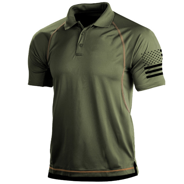 Jasper | Atmungsaktives Poloshirt maßgeschneidert mit sportlichen Ärmeln