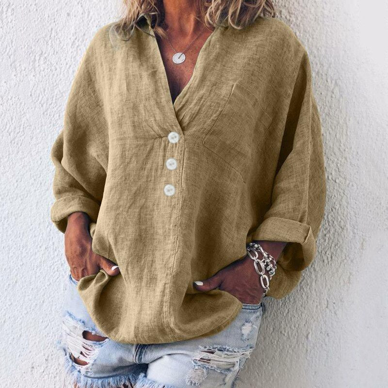 Jennifer | Elegante en stijlvolle blouse met pofmouwen