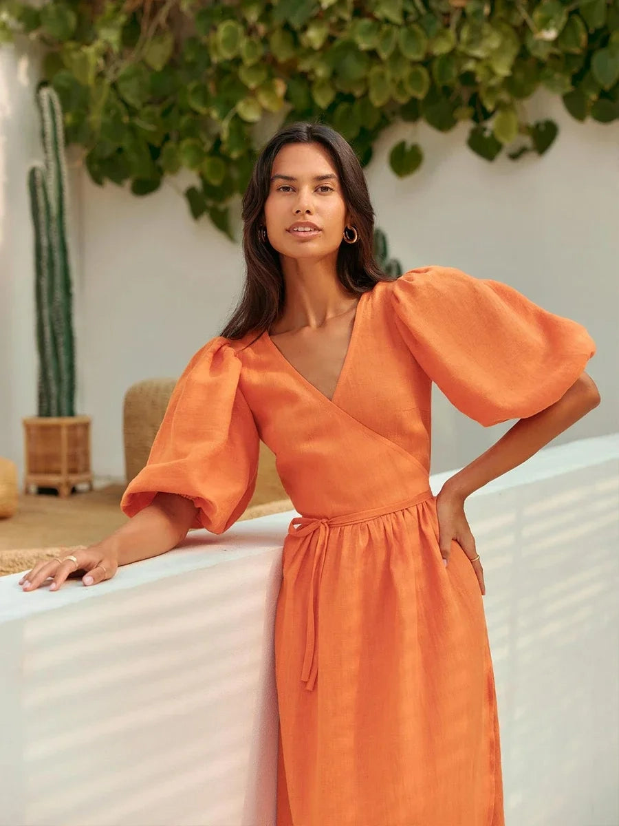 Jessica | Elegante en comfortabele zomer Maxi -jurk