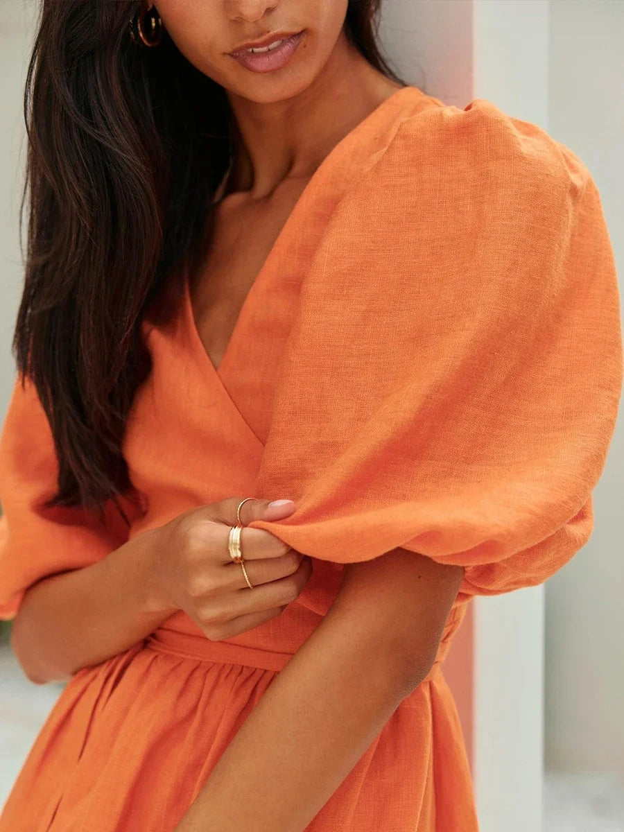 Jessica | Elegante en comfortabele zomer Maxi -jurk
