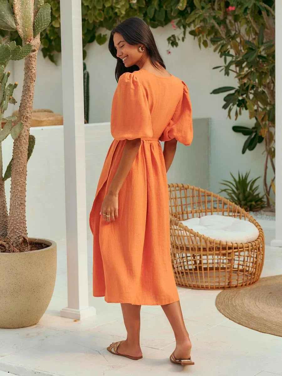 Jessica | Elegante en comfortabele zomer Maxi -jurk