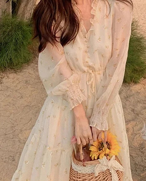 Stilvolle Sirene V-Ausschnitt Elegantes Süßes Kleid