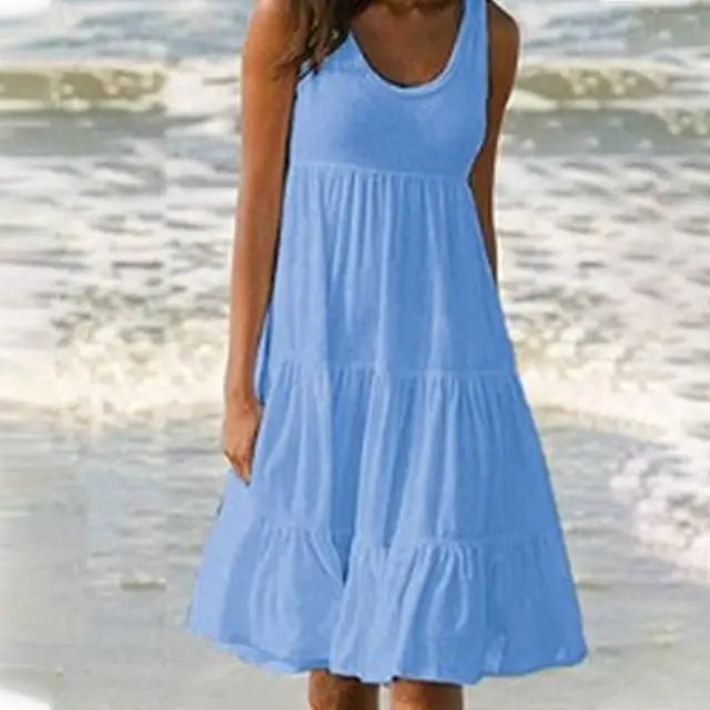 ZonnigDames Sommerliche Oversized Boho Sonnenkleid