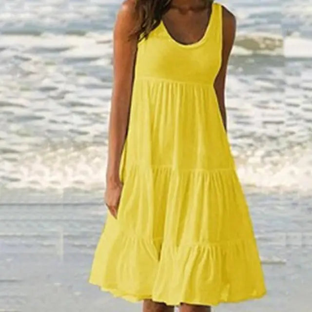 ZonnigDames Sommerliche Oversized Boho Sonnenkleid