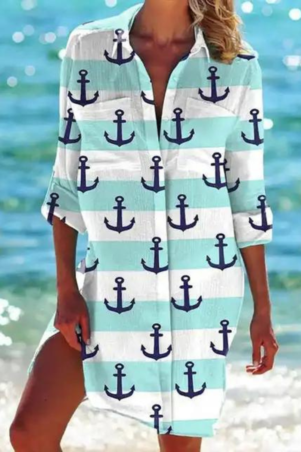 Johanna | Lichtgewicht casual zomerstrandblouse