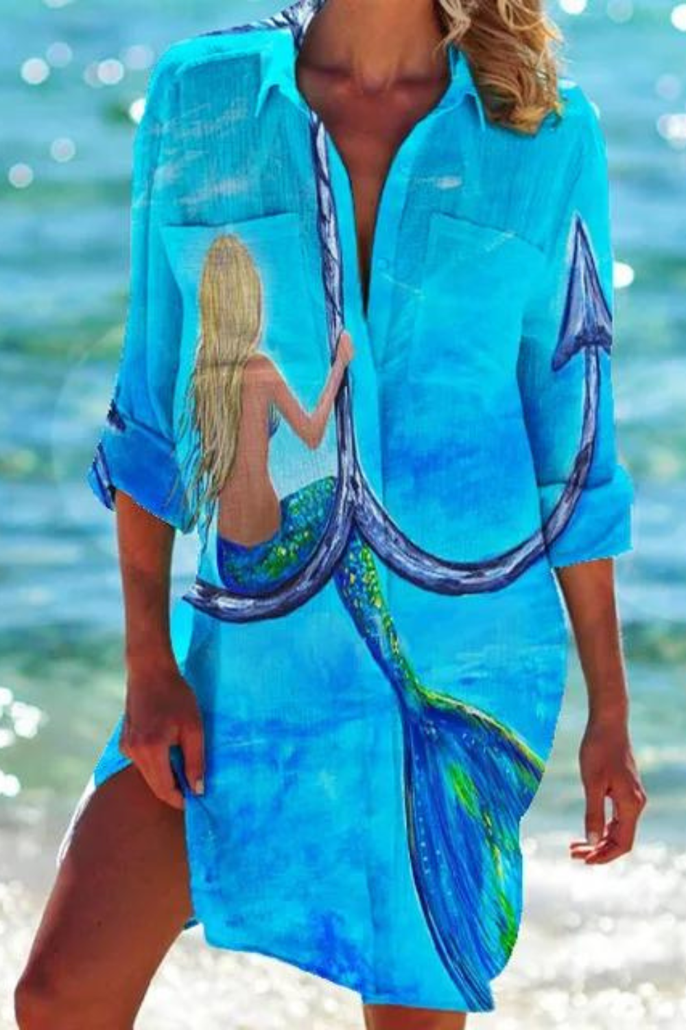 Johanna | Lichtgewicht casual zomerstrandblouse
