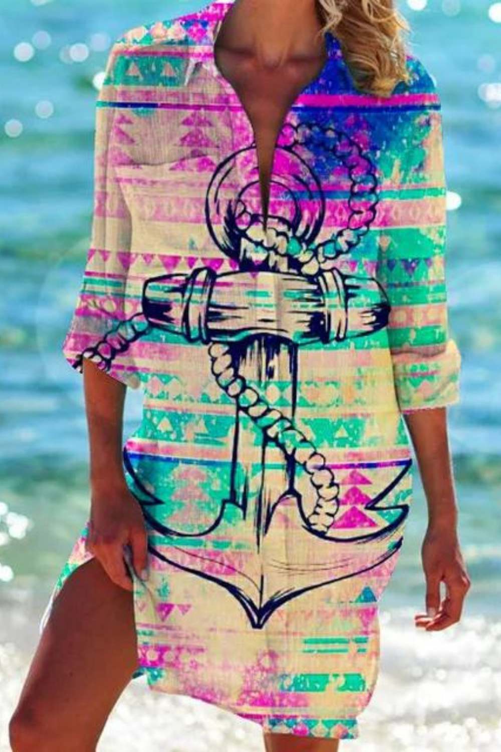 Johanna | Lichtgewicht casual zomerstrandblouse