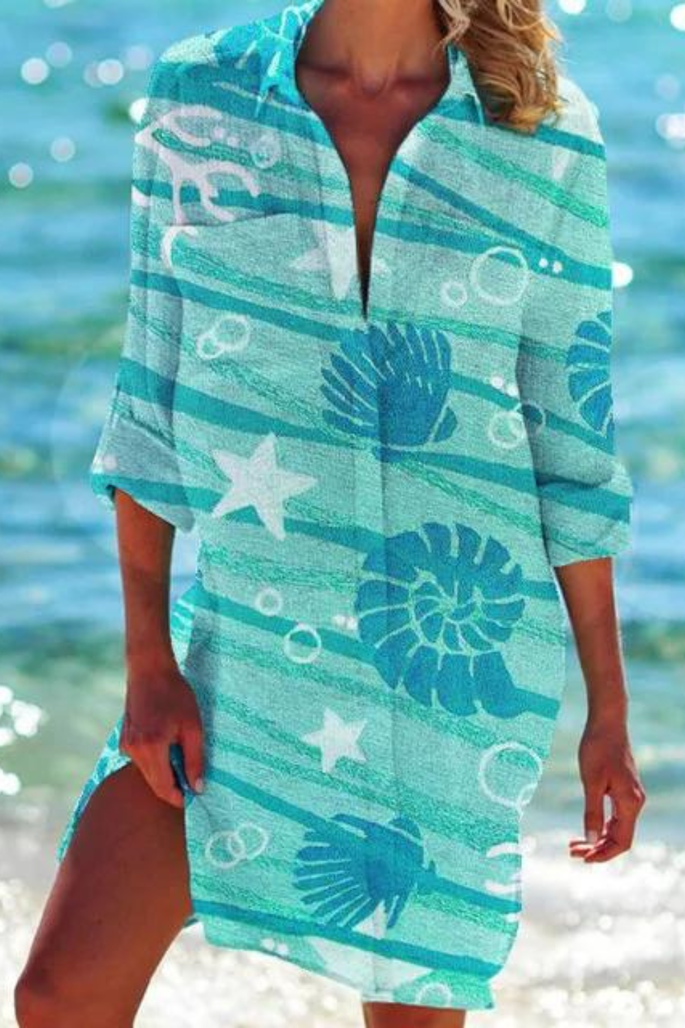 Johanna | Lichtgewicht casual zomerstrandblouse