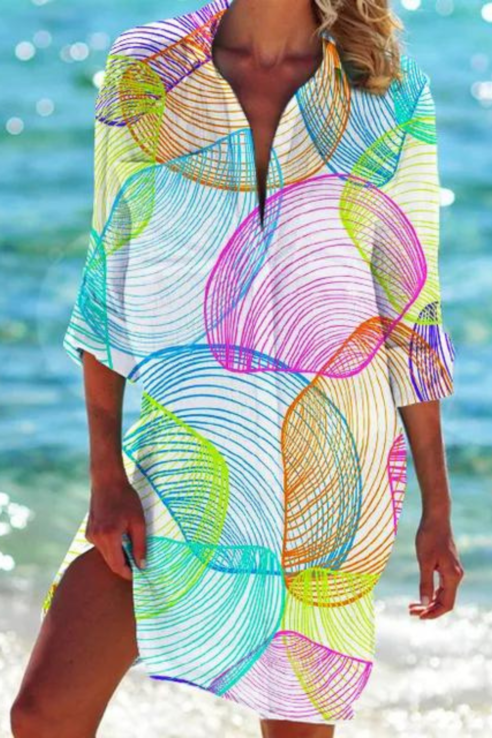 Johanna | Lichtgewicht casual zomerstrandblouse