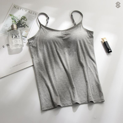 Juliane | Comfortabel tanktopje met ingebouwde bh