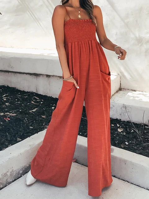 Stacey Jumpsuit for Stylish Beach Days