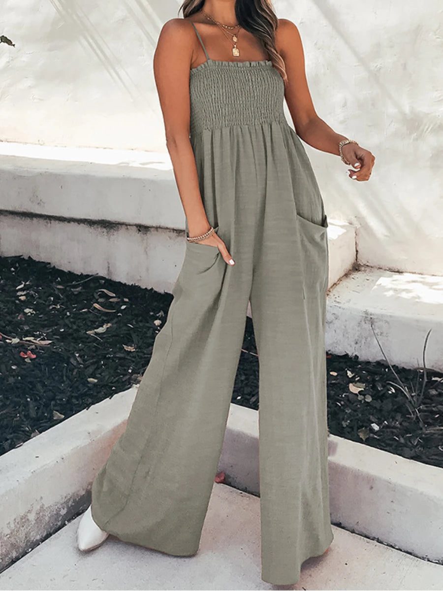 Stacey Jumpsuit for Stylish Beach Days