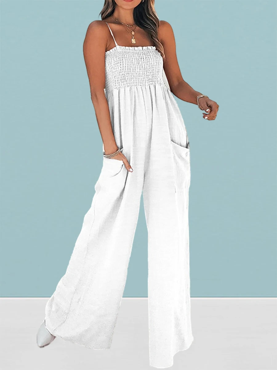 Stacey Jumpsuit for Stylish Beach Days