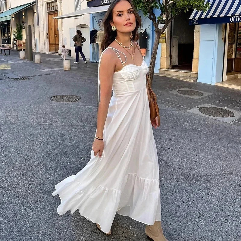 ZomerZicht Moda Abito Estivo in Pizzo