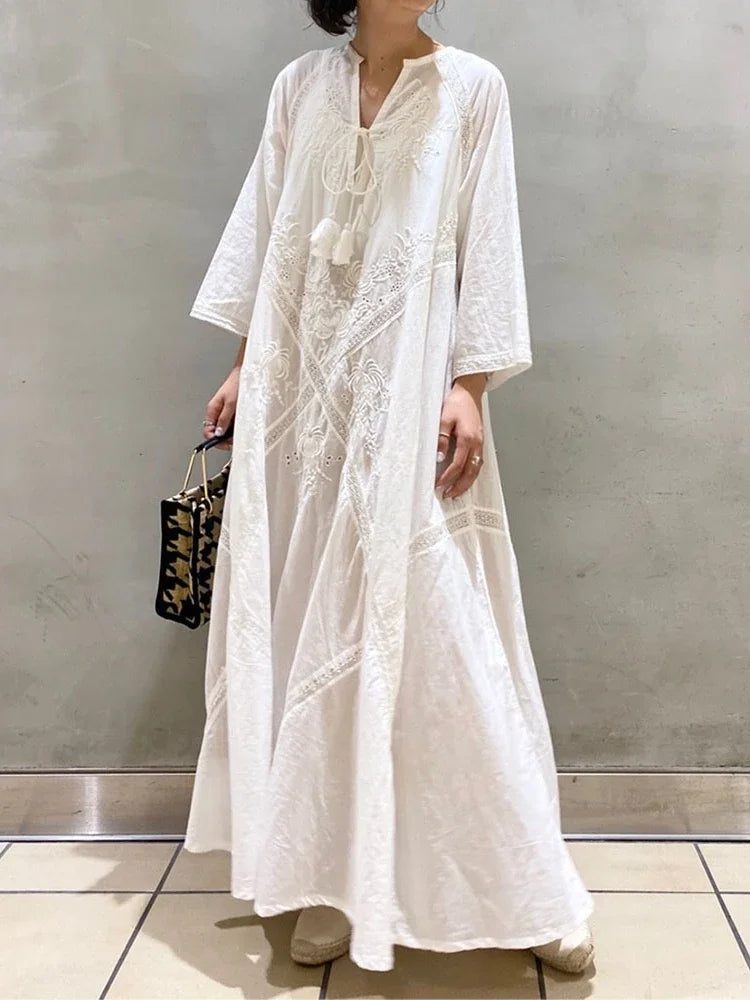 Esmara's Elegante V-Hals Lange Jurk