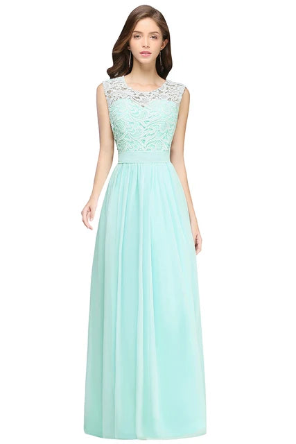 Betörende Kanten Chiffon Abendkleid von Eleganzia