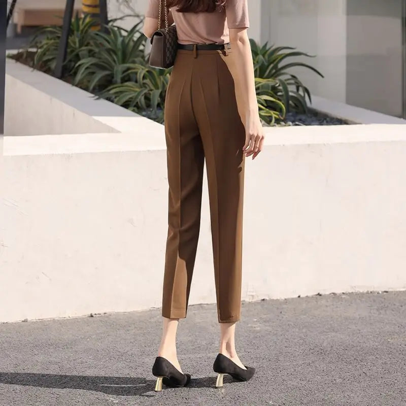 Elegance Essentials High Waist Pants