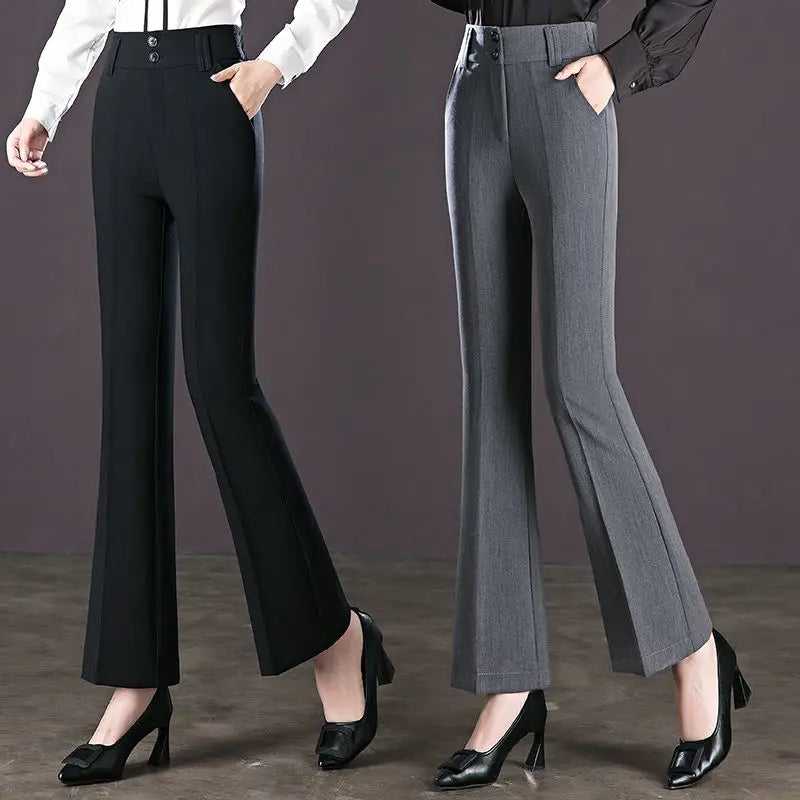 EleganceWear Pantaloni Slanke Flare Pak