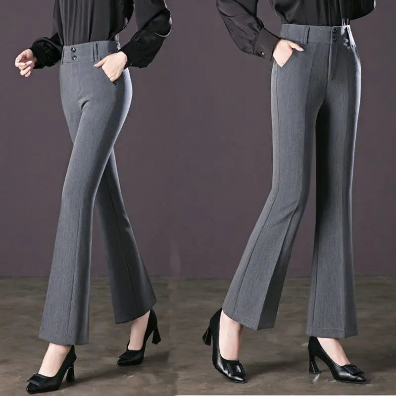 EleganceWear Pantaloni Slanke Flare Pak