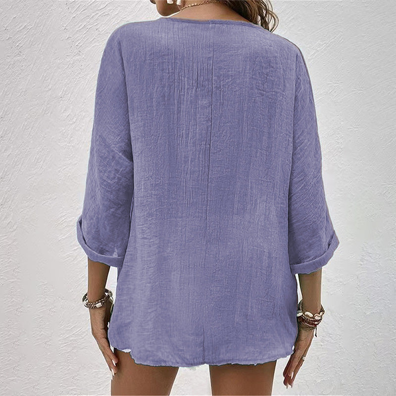 Katharina | Relaxed Casual T-shirt with V-neck