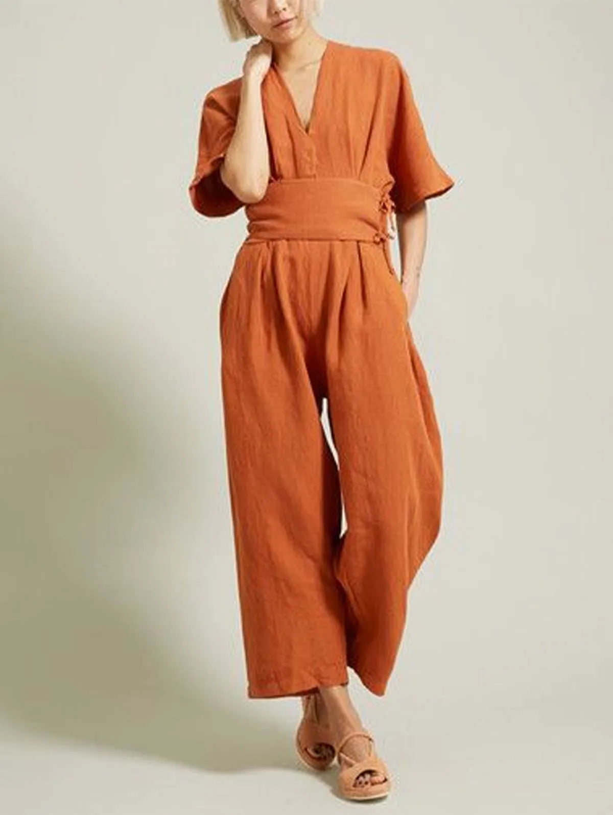 Boho Chic Vintage Overall für sommerlichen Stil