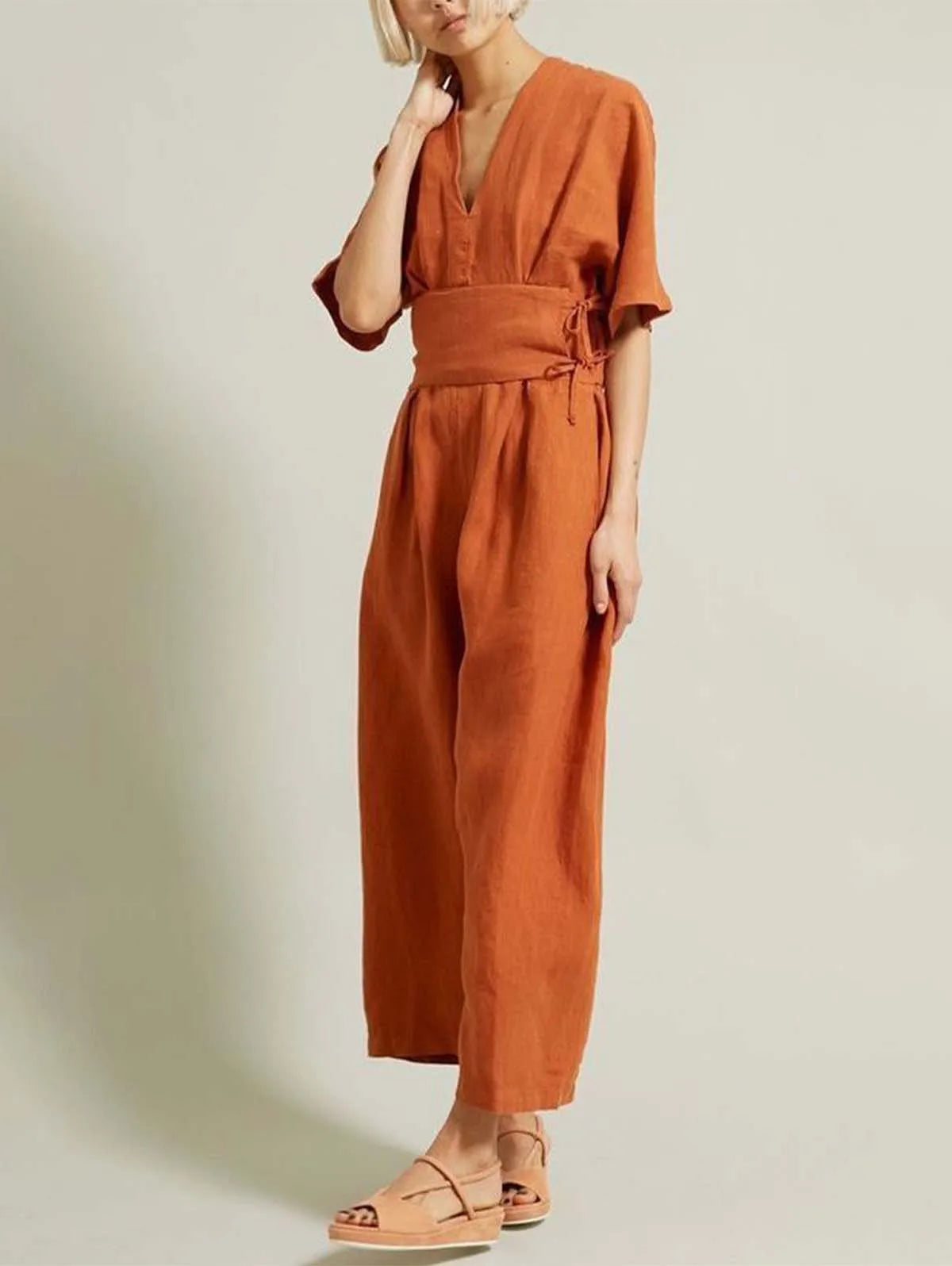 Boho Chic Vintage Overall für sommerlichen Stil