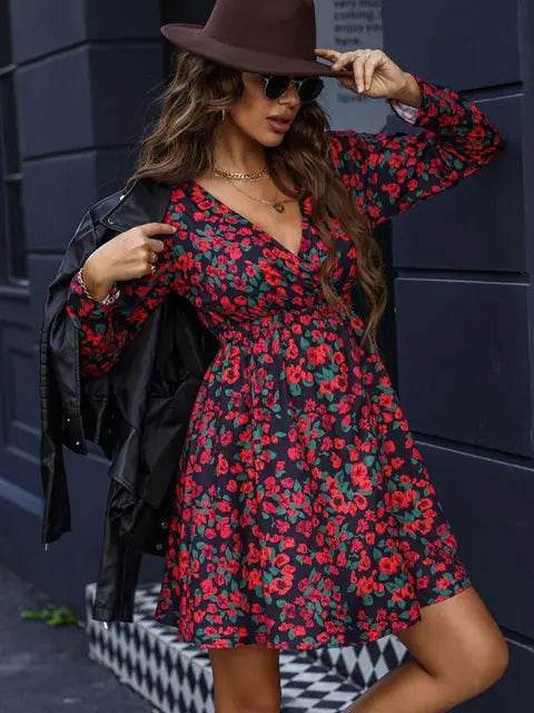 ModeMeisterin UrbanStyle Sommerkleid mit langen Ärmeln