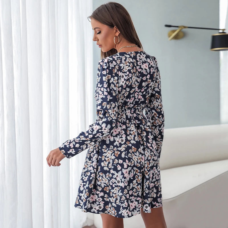 ModeMeesteres UrbanStyle Summer Dress With Long Sleeves