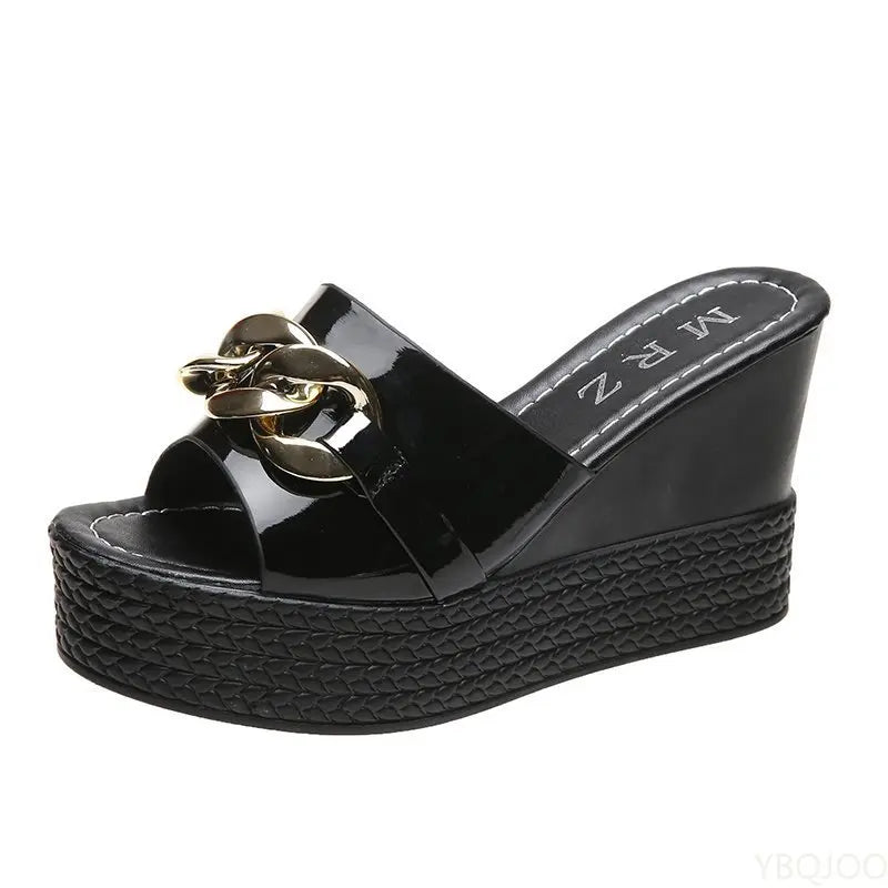 Ketting Hoge Hakken Slippers