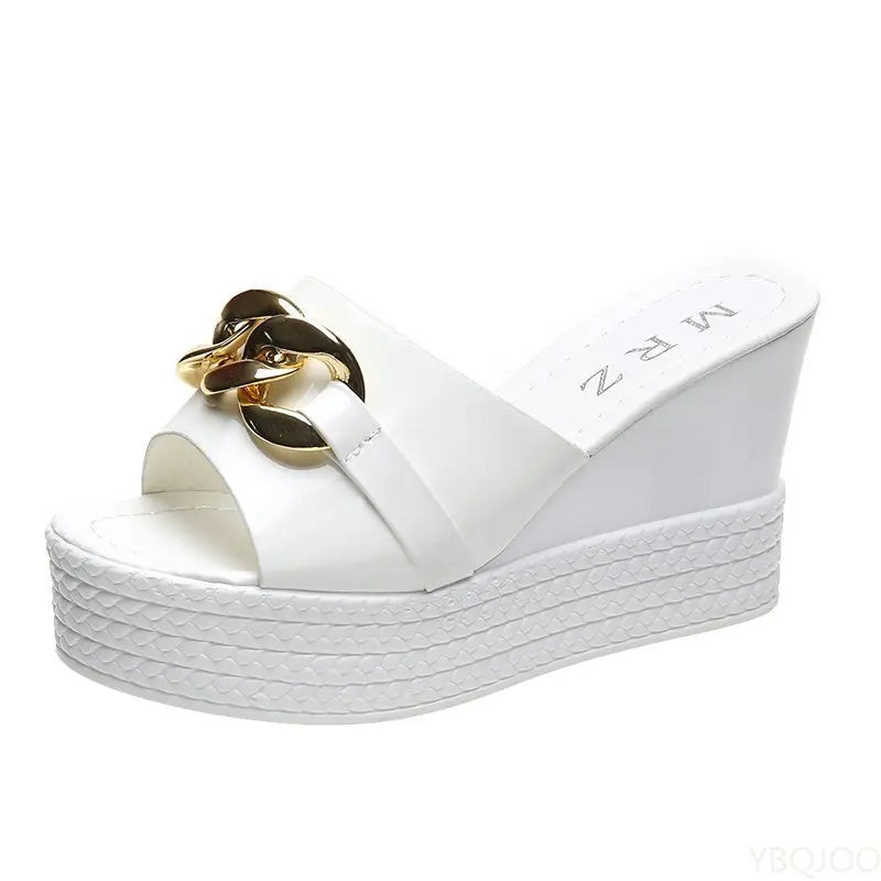 Ketting Hoge Hakken Slippers