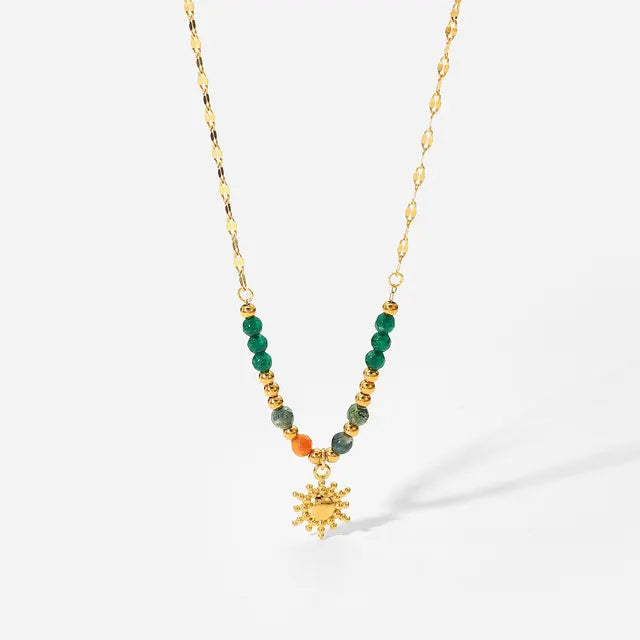 Kleurrijke Emaille Kwast Choker