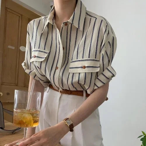Stijlzomer Zomerblouse Vrouwen