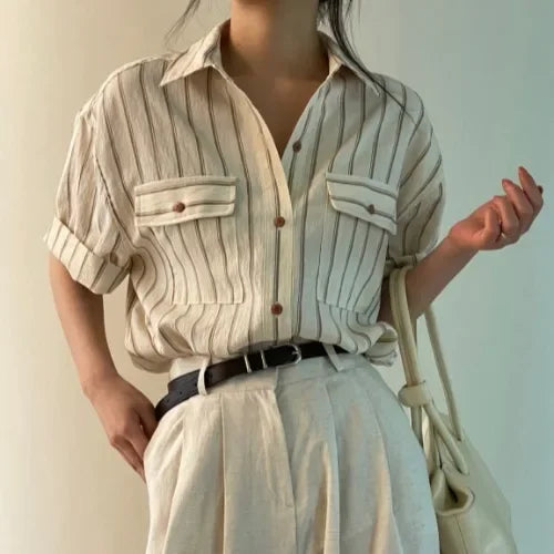 Stijlzomer Zomerblouse Vrouwen