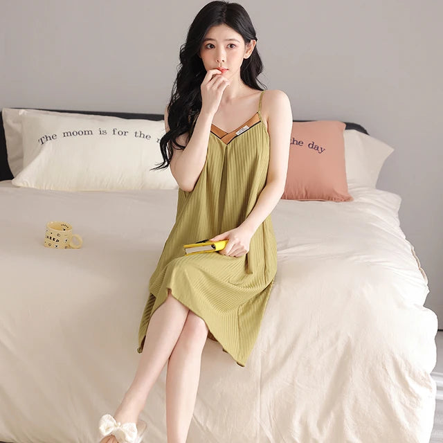 Luna Zomerse Mini Camicia da Notte 2024