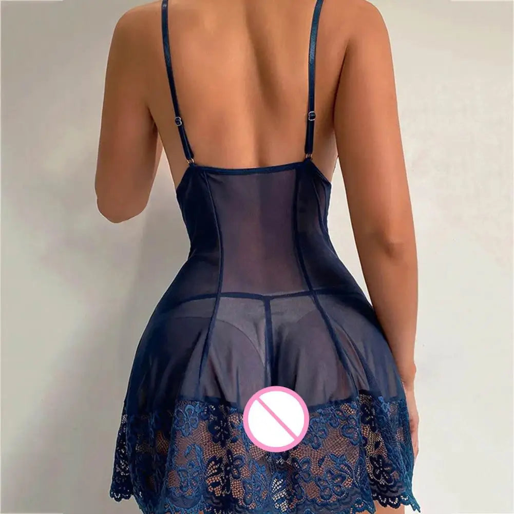 Aurora Charming V-Neck Nightgown