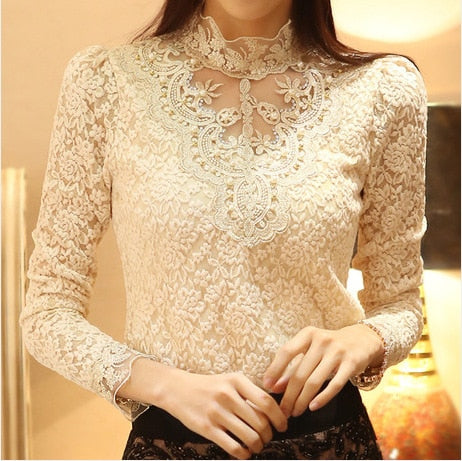 Kristin | Elegante blouse met lange mouwen