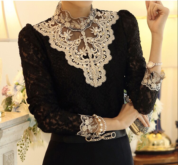 Kristin | Elegante blouse met lange mouwen