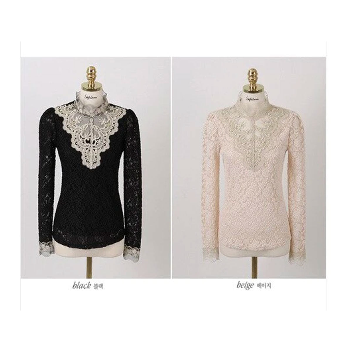 Kristin | Elegante blouse met lange mouwen