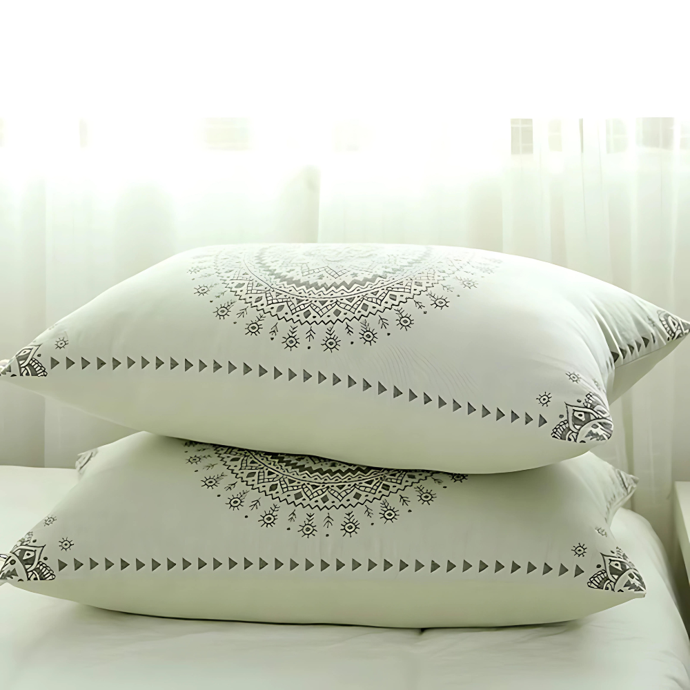 Kussensloop met Mandala Design