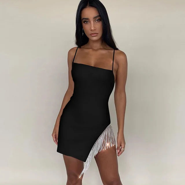 Glamouröser Pinsel Bodycon Kleid - Elegante Herbst Mode