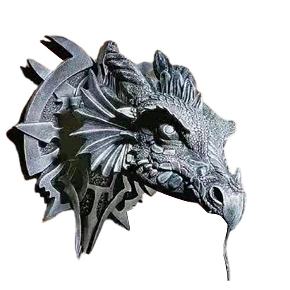 LED Wandlamp Drakenkop