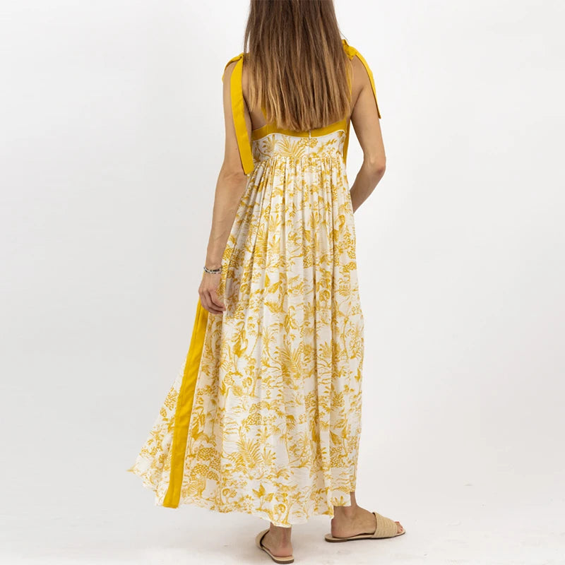 Aloha Sommer Blumenmuster Kleid